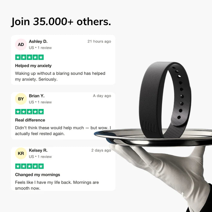 BodyRise™ Smart Wristband Alarm